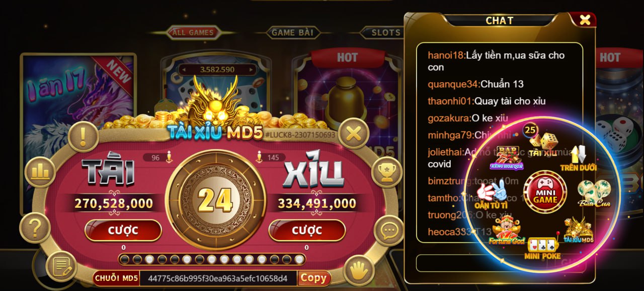 Tài xỉu MD5 - Trang chủ chính thức Tài xỉu MD5 bet 2026 Tài xỉu MD5 bet - Link chơi chính thức tài xỉu quốc tế MD5